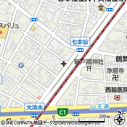 飯田軽金周辺の地図