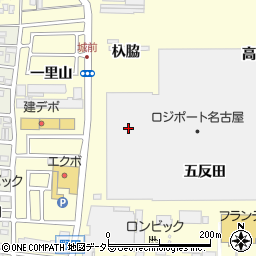 愛知県名古屋市中村区岩塚町茶ノ木島周辺の地図