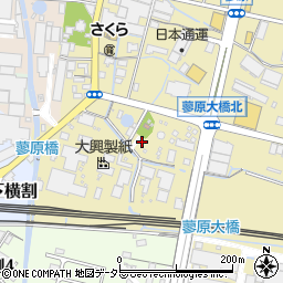 静岡県富士市蓼原97周辺の地図