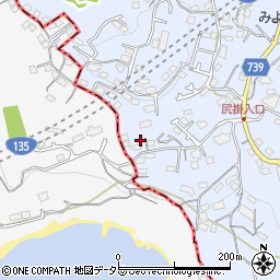 神奈川県足柄下郡真鶴町真鶴1583周辺の地図