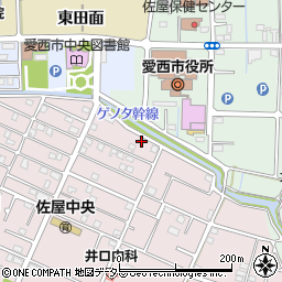 愛知県愛西市北一色町昭和9周辺の地図