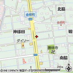 吉野家 津島金柳店周辺の地図