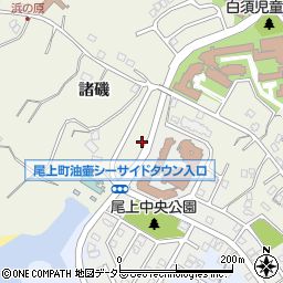 神奈川県三浦市三崎町諸磯1362-1周辺の地図