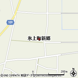 兵庫県丹波市氷上町新郷周辺の地図