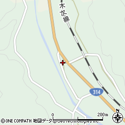 島根県仁多郡奥出雲町八川43周辺の地図