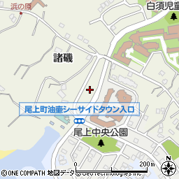 神奈川県三浦市三崎町諸磯1363-1周辺の地図