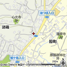 神奈川県三浦市三崎町諸磯310周辺の地図