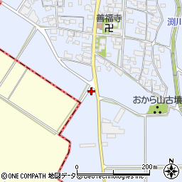 湖東勝堂郵便局 ＡＴＭ周辺の地図