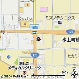 兵庫県丹波市氷上町横田628周辺の地図