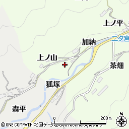 愛知県豊田市二タ宮町（籔下）周辺の地図