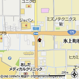 兵庫県丹波市氷上町横田627-1周辺の地図