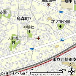 愛知県名古屋市中村区烏森町8丁目1607周辺の地図