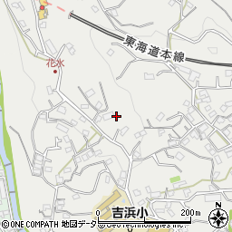 神奈川県足柄下郡湯河原町吉浜周辺の地図