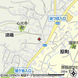 神奈川県三浦市三崎町諸磯305-2周辺の地図