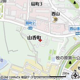 愛知県名古屋市名東区山香町313周辺の地図