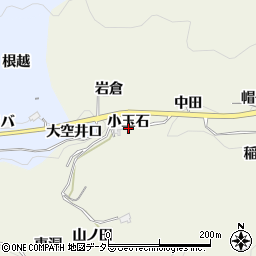 愛知県豊田市富岡町小玉石周辺の地図