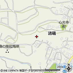 神奈川県三浦市三崎町諸磯335周辺の地図