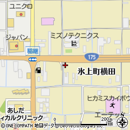 兵庫県丹波市氷上町横田636周辺の地図