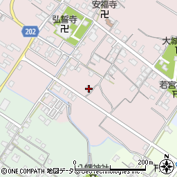 滋賀県東近江市五個荘金堂町558周辺の地図