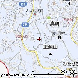 神奈川県足柄下郡真鶴町真鶴周辺の地図