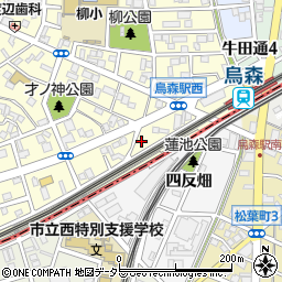 愛知県名古屋市中村区烏森町8丁目139周辺の地図