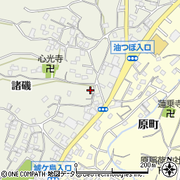 神奈川県三浦市三崎町諸磯306周辺の地図