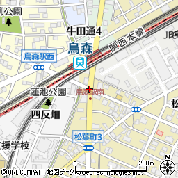 松葉町１周辺の地図