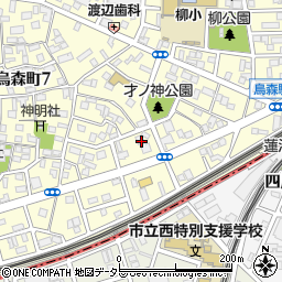 愛知県名古屋市中村区烏森町8丁目1216周辺の地図