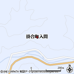 〒690-2702 島根県雲南市掛合町入間の地図