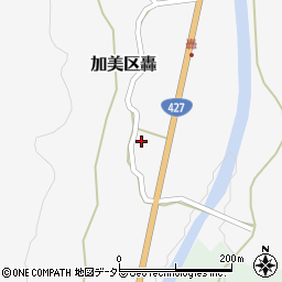 兵庫県多可郡多可町加美区轟319周辺の地図