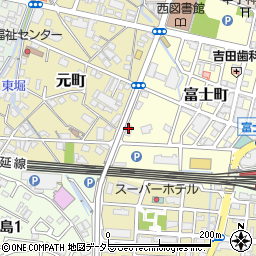 勝ちゃん周辺の地図