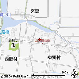 愛知県愛西市山路町東郷付19周辺の地図