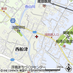 株式会社カンセイ富士営業所周辺の地図