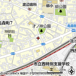 愛知県名古屋市中村区烏森町8丁目1217周辺の地図