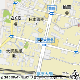 静岡県富士市蓼原154周辺の地図