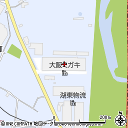 滋賀県東近江市五個荘小幡町55周辺の地図