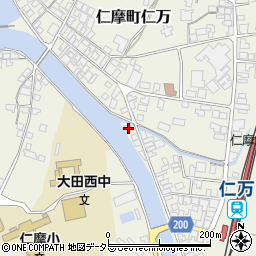 島根県大田市仁摩町仁万上本429-5周辺の地図