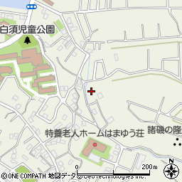 神奈川県三浦市三崎町諸磯711周辺の地図