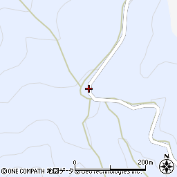 キビウ峠周辺の地図