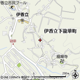 滋賀県大津市伊香立下龍華町572周辺の地図