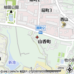 愛知県名古屋市名東区山香町304周辺の地図