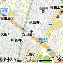 和食麺処サガミ 川名店周辺の地図