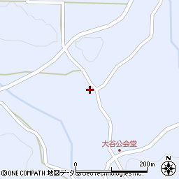 島根県仁多郡奥出雲町大谷402周辺の地図