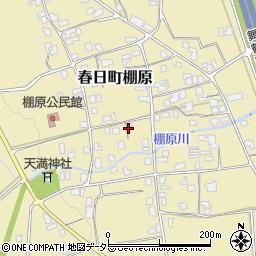 兵庫県丹波市春日町棚原周辺の地図