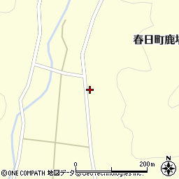 兵庫県丹波市春日町鹿場505周辺の地図