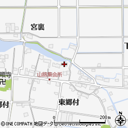 愛知県愛西市山路町東郷付6周辺の地図