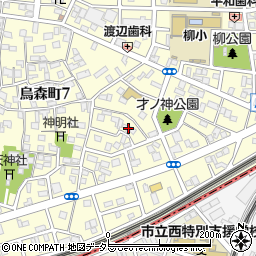愛知県名古屋市中村区烏森町8丁目1005周辺の地図
