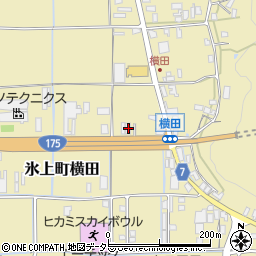 兵庫県丹波市氷上町横田593-2周辺の地図