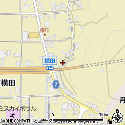 兵庫県丹波市氷上町横田576周辺の地図