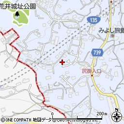 神奈川県足柄下郡真鶴町真鶴1568-1周辺の地図